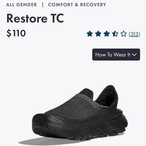 Hoka Restore TC All Gender Shoe